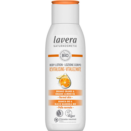 Lavera Revitalising Body Lotion - Pečující tělové mléko s Bio pomerančem 200 ml