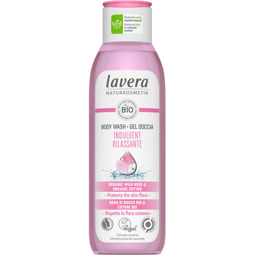 Lavera Body Wash ( divoká růže ) - Pečující sprchový gel 250 ml