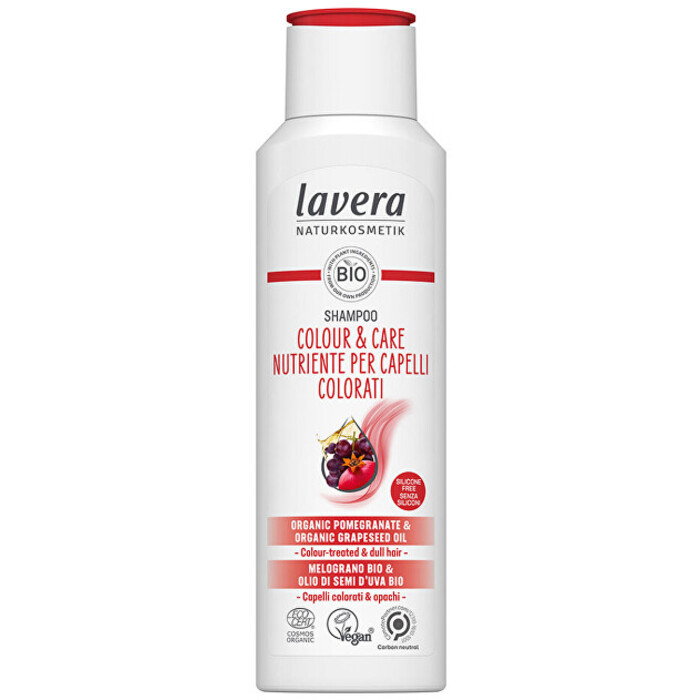 Lavera Colour & Care Shampoo - Šampon pro barvené a matné vlasy 250 ml