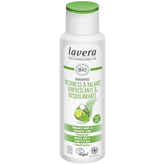 Lavera Freshness & Balance Shampoo - Šampon pro mastné vlasy 250 ml