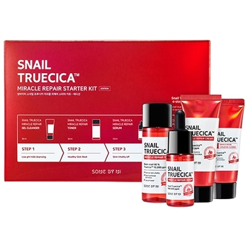 Snail Truecica Miracle Repair Starter Kit - Darčeková sada pleťovej starostlivosti proti pigmentovým škvrnám
