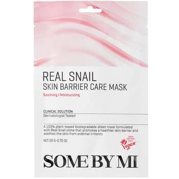 Real Snail Skin Barrier Care Mask - Posilující plátýnková maska pro regeneraci a obnovu pleti