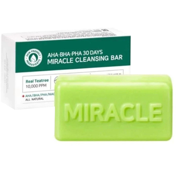 AHA BHA PHA 30 Days Miracle Cleansing Bar - Čisticí pleťové mýdlo