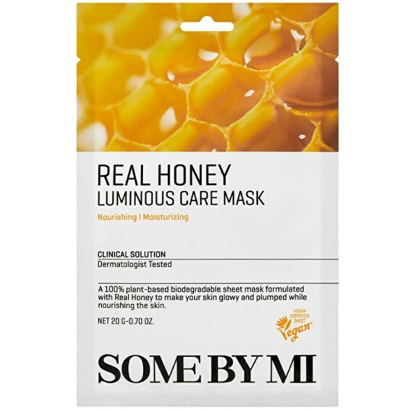 Real Honey Luminous Care Mask - Vyživující pleťová maska