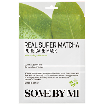 Real Super Matcha Pore Care Mask - Pleťová maska na rozšířené póry