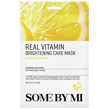 Real Vitamin Brightening Care Masks - Sada rozjasňujících pleťových masek