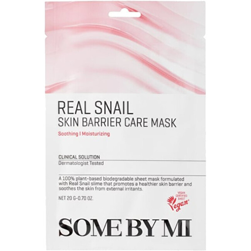 Real Snail Skin Barrier Care Masks - Sada exfoliačních a hydratačních pleťových masek