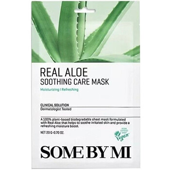 Real Aloe Soothing Care Masks - Sada zklidňujících masek s aloe vera
