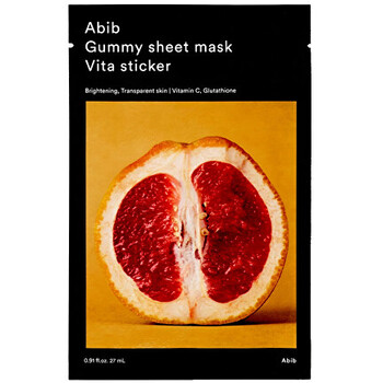 Vita Sticker Gummy Sheet Mask - Rozjasňujúca plátienková maska
