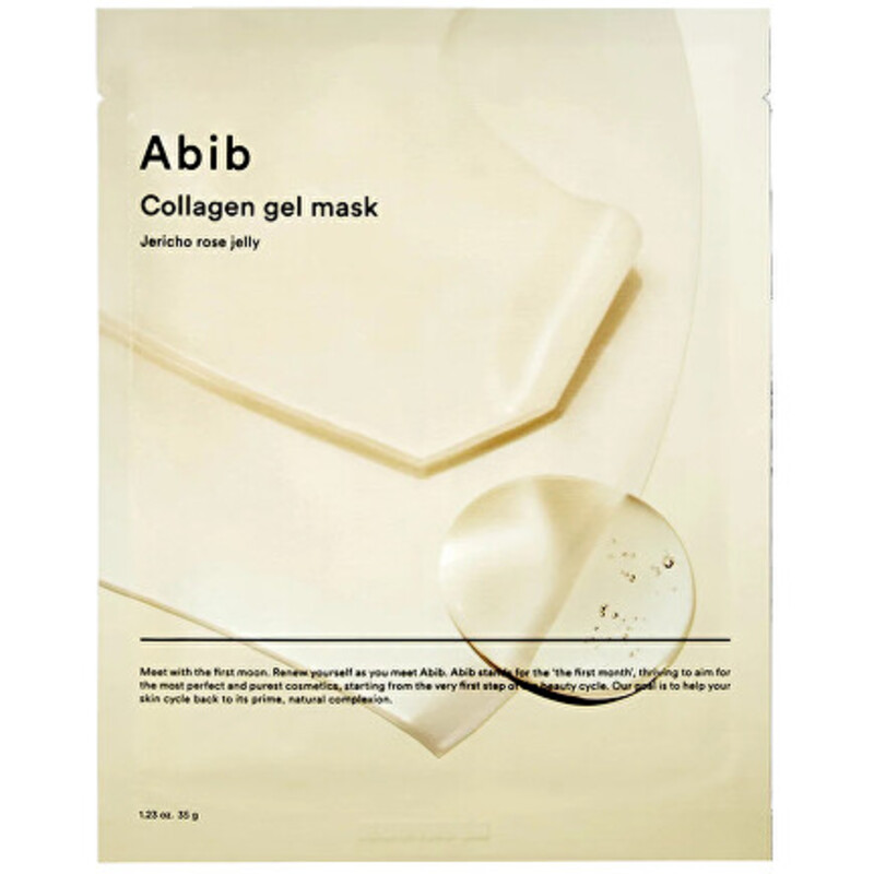 Jericho Rose Jelly Collagen Gél Mask ( 4 ks ) - Spevňujúca plátienková maska s kolagénom a ceramidmi
