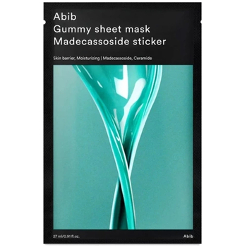 Madecassoside Sticker Gummy Sheet Mask - Hydratačná plátienková maska
