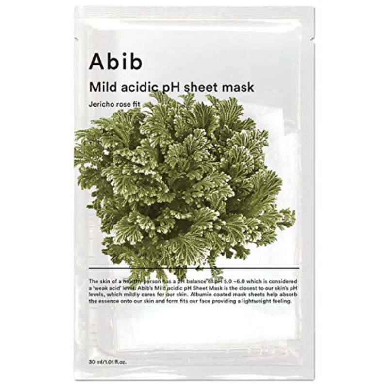 Jericho Rose Fit Mild Acidic pH Sheet Mask - Hydratačná plátienková maska

