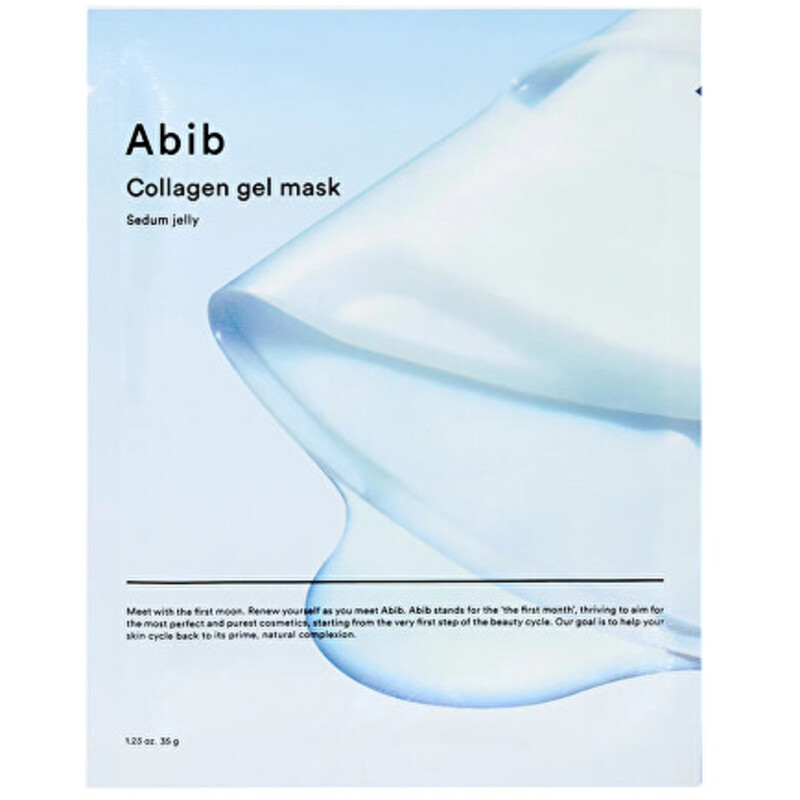 Sedum Jelly Collagen Gél Mask ( 4 ks ) - Spevňujúca plátienková maska
