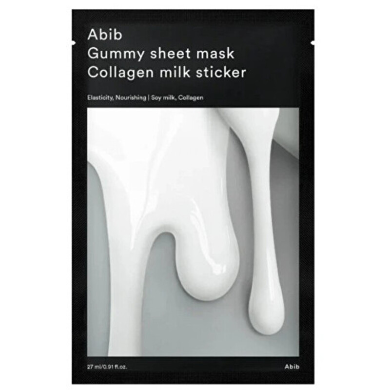 Collagen Milk Sticker Gummy Sheet Mask - Plátýnková maska
