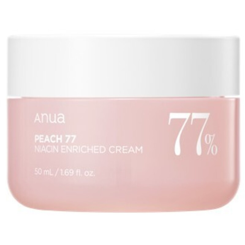 Peach 77% Niacín Enriched Cream - Hydratačný pleťový krém
