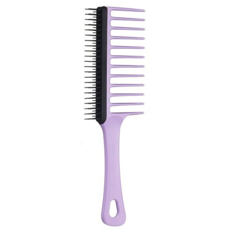 Wide Tooth Comb Brush Lilac Black - Hřeben na vlasy