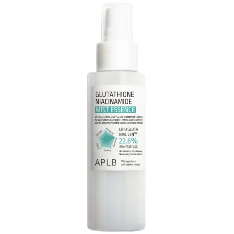 Glutathione Niacinamide Mist Essence - Osvěžující pleťová mlha s glutathionem a niacinamidem