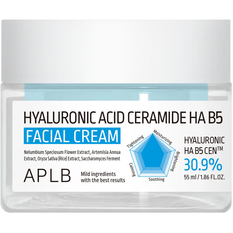 Hyaluronic Acid Ceramide Ha B5 Facial Cream - Hydratační pleťový krém