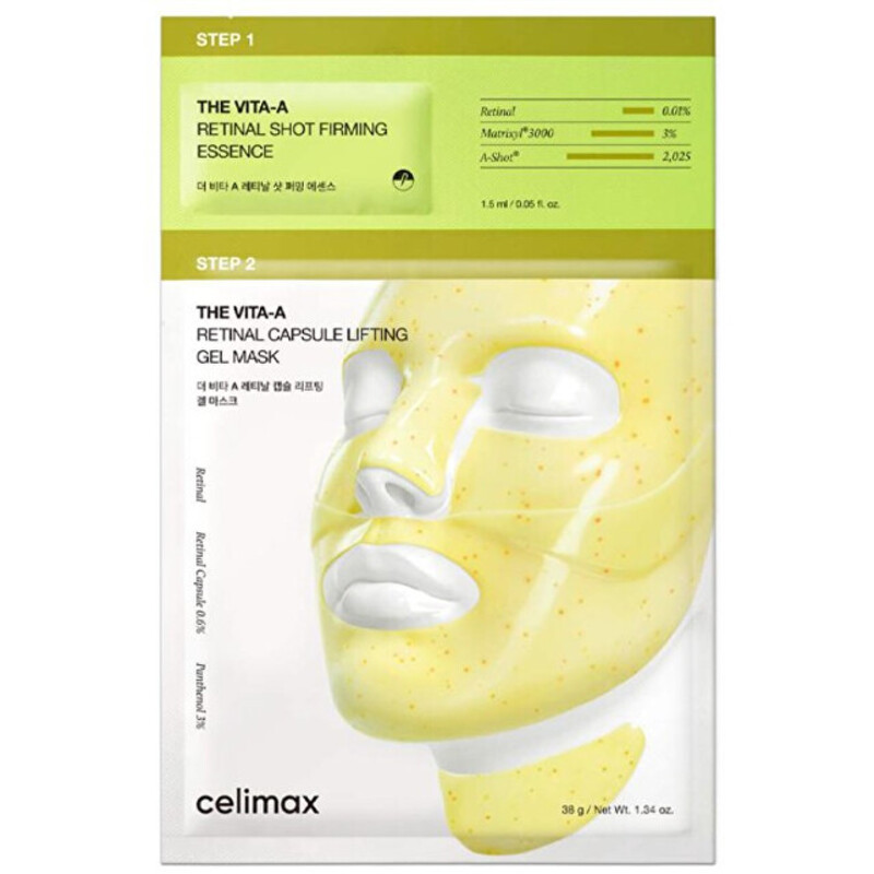 The Vita-A Hydrogel Masks - Dvoufázová hydrogelová maska