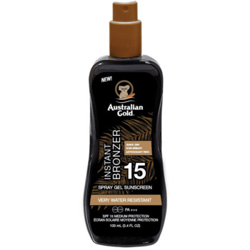 Instant Bronzer Spray SPF 15 - Ochranný sprej na opalování s bronzerem