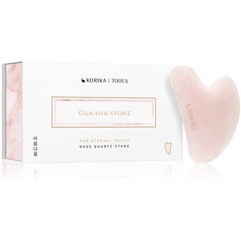 Gua Sha Stone ( pink ) - Masážní kámen z růženínu