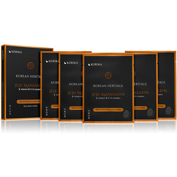 Korean Heritage Mask Set - Sada rozjasňujúcich plátienkových masiek
