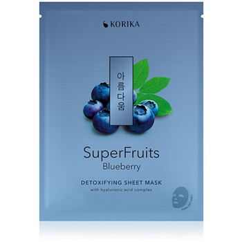 Superfruits Detoxifying Sheet Mask (Čučoriedka) - Detoxikačná plátienková maska
