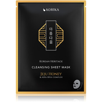 Korean Heritage Cleansing Sheet Mask - Čistiaca plátienková maska s Jeju medom a AHA, BHA komplexom
