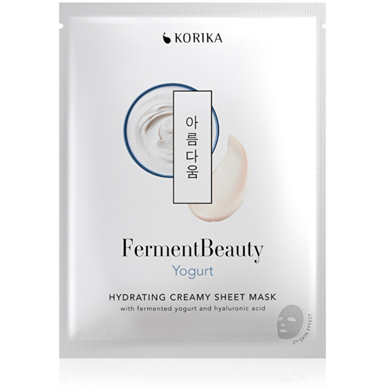 FermentBeauty Yogurt Hydrating Creamy Sheet Mask - Hydratačná plátienková maska
