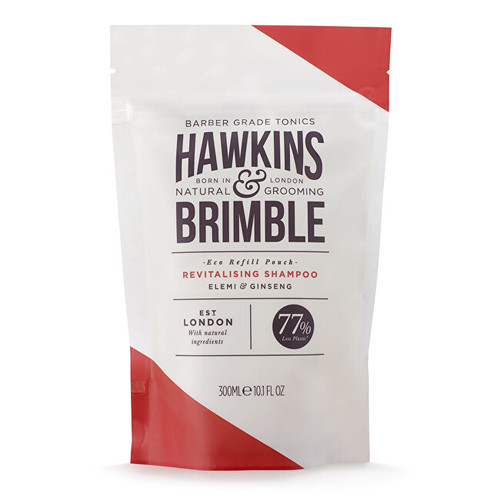 Hawkins-Brimble Revitalising Shampoo Pouch ( náhradní náplň ) - Revitalizační šampon 300 ml