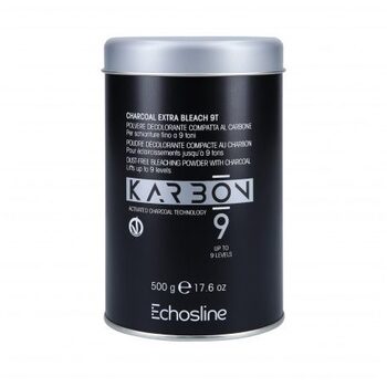 Karbon 9 Dust-Free Bleaching Powder with Charcoal - Pudr pro zesvětlení vlasů
