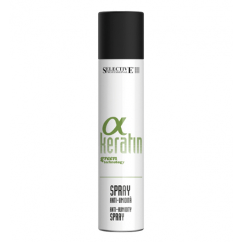 Alpha Keratin Anti-Humidity Spray - Stylingový sprej pro ochranu vlasů před teplem a vlhkem