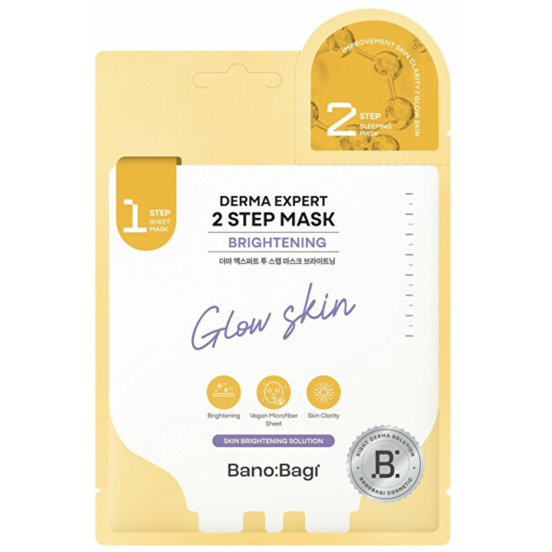 Derma Expert Brightening 2 Step Mask - Dvoufázová rozjasňující maska