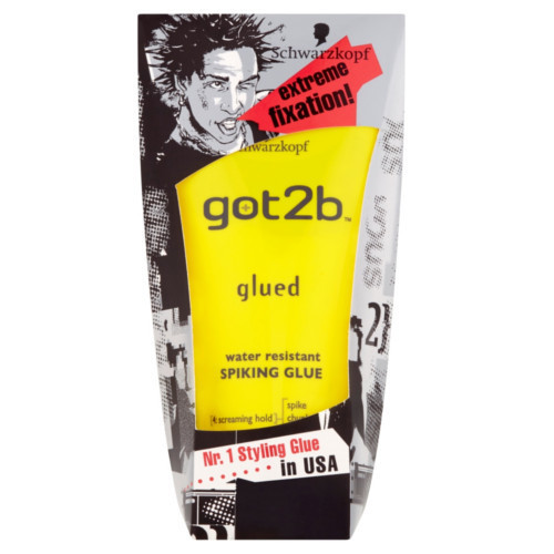 Schwarzkopf Professional got2b Glued Water Resistant Spiking Glue - Stylingový gel na vlasy 150 ml