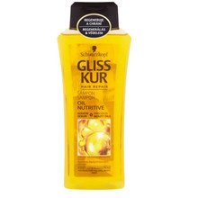 Gliss Kur Oil Nutritive Shampoo ( roztřepené vlasy ) - Regenerační šampon 