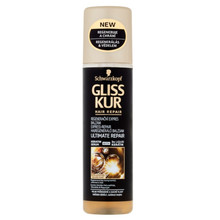 Gliss Kur Ultimate Repair Express Repair ( suché a poškozené vlasy ) - Regenerační expres balzám 
