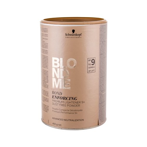 Schwarzkopf Professional Blond Me Bond Enforcing Premium Lightener - Barva na vlasy 9+ 450 g
