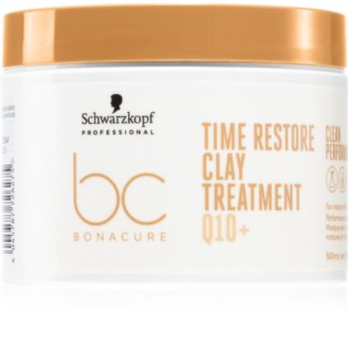 Schwarzkopf Professional BC Bonacure Q10+ Time Restore Clay Treatment Mask - Posilující maska na vlasy 200 ml