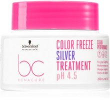 BC Bonacure pH 4.5 Color Freeze Silver Mask - Neutralizační a obnovující maska na vlasy