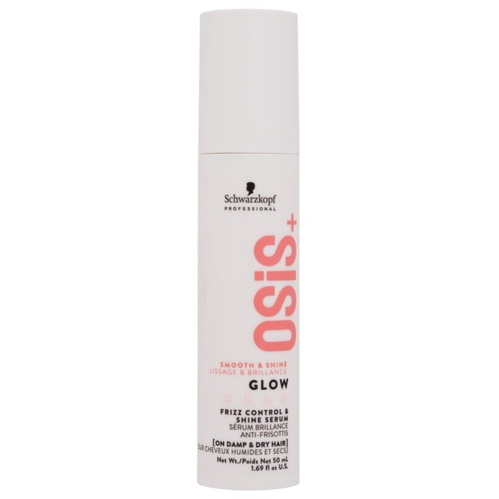 Osis+ Glow Frizz Control & Shine Serum - Sérum proti krepovateniu vlasov a zvýšenie lesku
