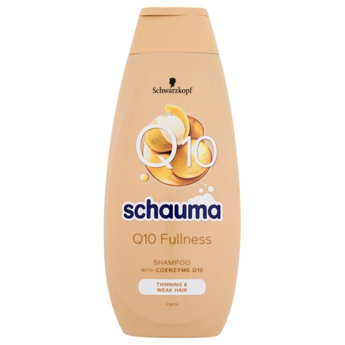 Schauma Q10 Fullness Shampoo (oslabené a jemné vlasy) - Posilňujúci šampón
