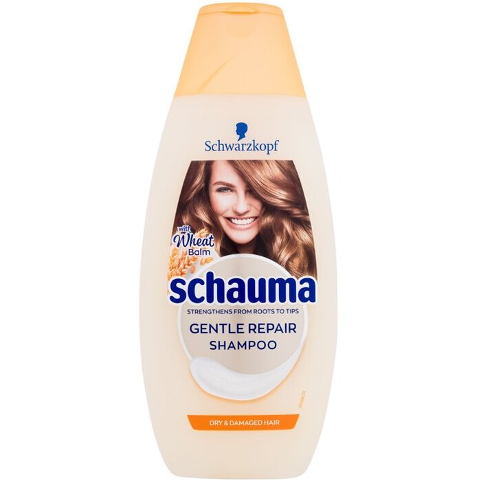 Schauma Gentle Repair Shampoo (suché a poškodené vlasy) - Posilňujúci šampón

