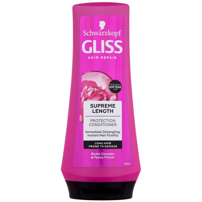 Gliss Supreme Length Protection Conditioner (dlhé vlasy náchylné na poškodenie a rozstrapkanie končekov) - Ochranný kondicionér
