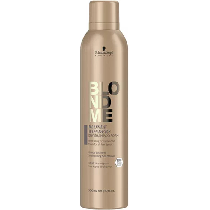 Schwarzkopf Professional BLONDME Blonde Wonders Dry Shampoo Foam - Suchý pěnový šampon pro blond vlasy 300 ml