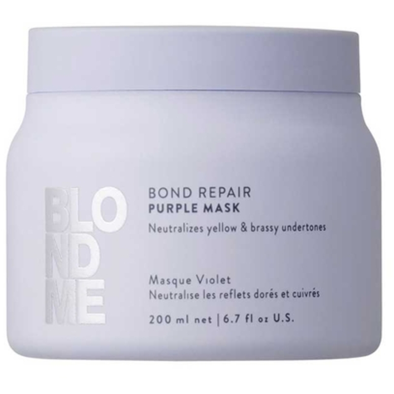 BlondMe Bond Repair Purple Mask - Neutralizující maska pro blond vlasy