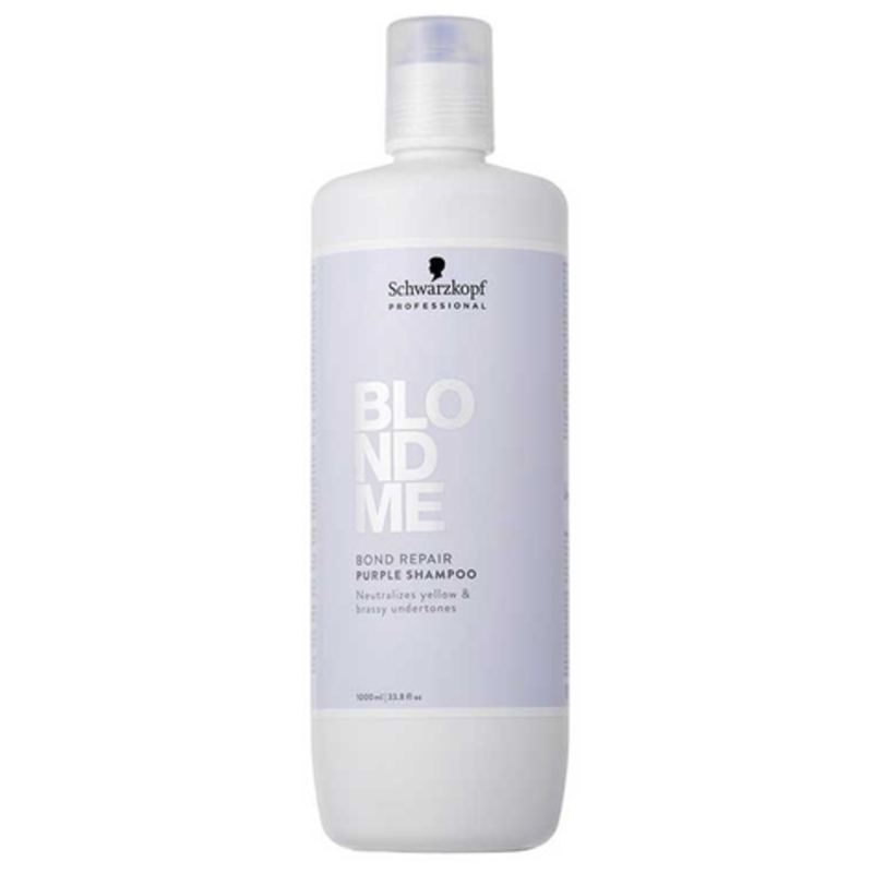 BlondMe Bond Repair Purple Shampoo - Tónovací šampon pro neutralizaci žlutých tónů