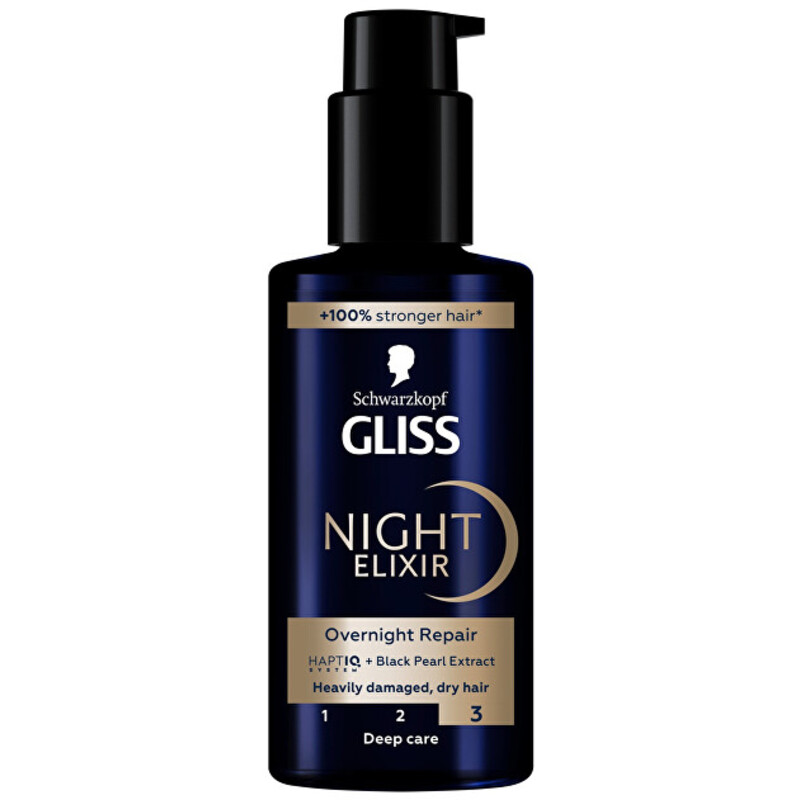 Gliss Kur Night Elixir Overnight Repair - Noční elixír