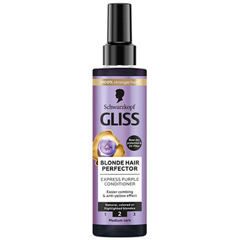 Gliss Kur Blonde Hair Perfector Purple Conditioner - Regeneračná maska
