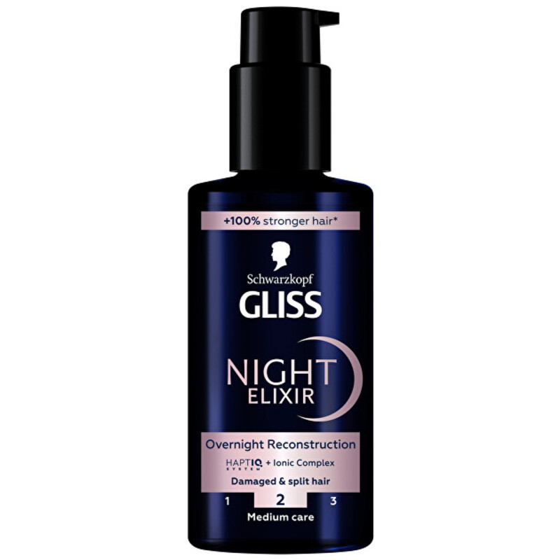 Gliss Kur Night Elixir Overnight Reconstruction - Noční elixír
