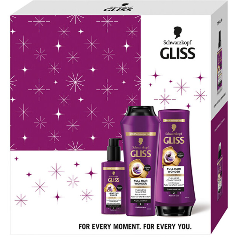 Gliss Kur Full Hair Wonder Box - Dárková sada